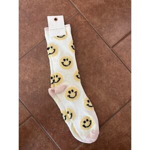 Altar’d State Smiley Face Cozy Soft Socks NWT